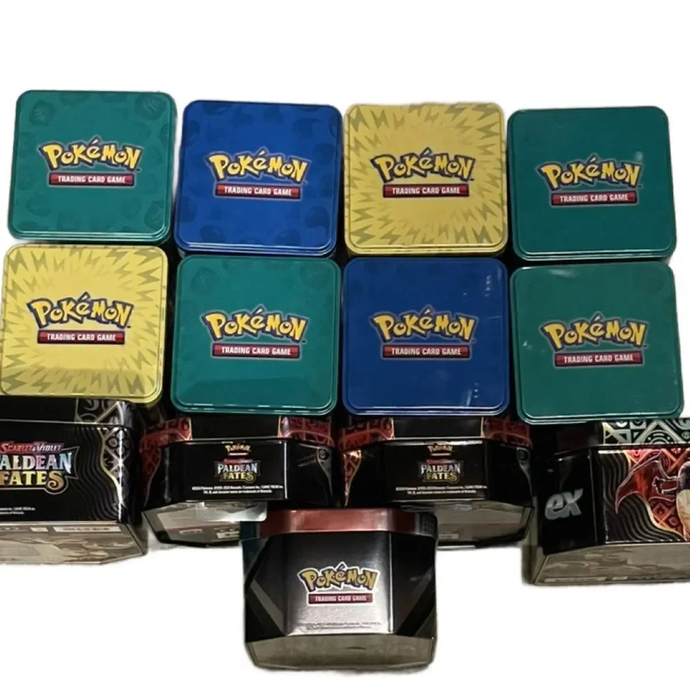 Pokémon Collectible Mini Tins Lot - Pikachu & Assorted Pokémon (13 Total)